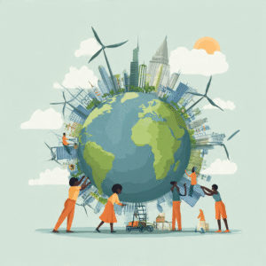 Global cooperation in green technology